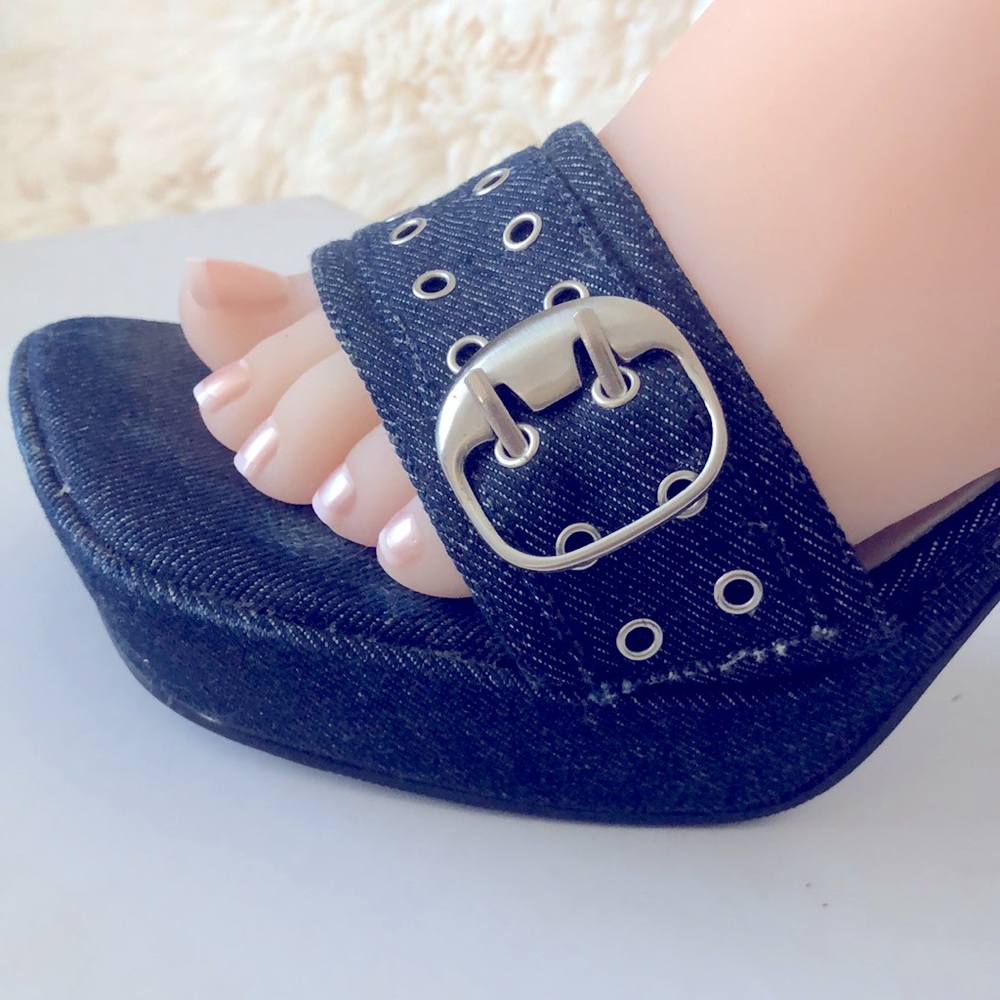 Mudd open back jeans sandal - Picture 4 of 5
